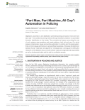 “Part Man, Part Machine, All Cop”: Automation in Policing