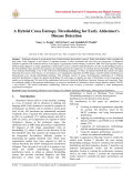 A Hybrid Cross Entropy Thresholding for Early Alzheimer's  Disease Detection