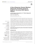A Novel Bayesian General Medical Diagnostic Assistant Achieves Superior Accuracy With Sparse History