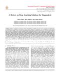 A Review on Deep Learning Solutions for Steganalysis