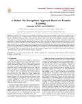 A Robust Iris Recognition Approach Based on Transfer Learning