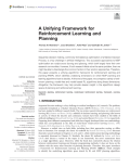 A Unifying Framework for Reinforcement Learning and Planning