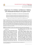 Adaptiveness, Error Resilience and Robustness Validation of the Multimodal Hand Biometric Recognition System