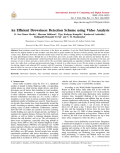 An Efficient Drowsiness Detection Scheme using Video Analysis