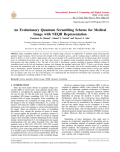 An Evolutionary Quantum Scrambling Scheme for Medical Image with NEQR Representation
