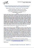 Analisis Perbandingan Algoritma Genetika dan Modified Improved Particle Swarm Optimization dalam Penjadwalan Mata Kuliah