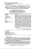Analysis of The Quality of The Population And Civil Registration Service System In Ogan Ilir Regency Using Importance Performance Analysis Method (IPA)