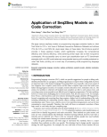 Application of Seq2Seq Models on Code Correction