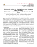 Bibliometric Analysis for Mapping Research on Planogram Using VOSviewer