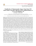 Classification of Mammography Images Using Deep-CNN based Feature Ensemble Approach and its Implementation on a Low-Cost Raspberry Pi
