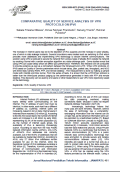 COMPARATIVE QUALITY OF SERVICE ANALYSIS OF VPN PROTOCOLS ON IPV6