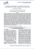 COMPARISON PERFORMANCE OF K-MEDOIDS AND K-MEANS ALGORITHMS IN CLUSTERING COMMUNITY EDUCATION LEVELS