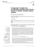 Corrigendum: Insights Into Co-Morbidity and Other Risk Factors Related to COVID-19 Within Ontario, Canada