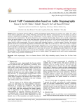 Covert VoIP Communication based on Audio Steganography