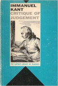 Critique of Judgment