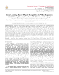 Deep Learning-Based Object Recognition in Video Sequences