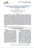 DEVELOPMENT OF NON-INTRUSIVE LOW-POWER DIGITAL WATER METER READING SYSTEM BASED ON WIRELESS MESH NETWORK AND INTERNET OF THINGS