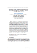 Disruptive Learning Media Integrated E-Generator Practice System to Advance Self-Efficacy Learners Levels in Era of Education 4.0