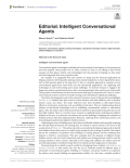 Editorial: Intelligent Conversational Agents