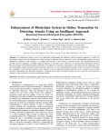 Enhancement of Blockchain System in Online Transaction by Detecting Attacks Using an Intelligent Approach Recurrent Neural with Serpent Encryption (RNwSE)