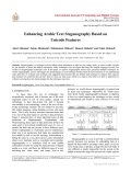 Enhancing Arabic Text Steganography Based on Unicode Features