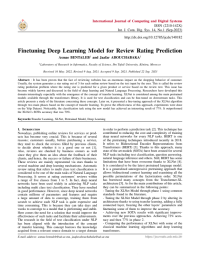 Finetuning Deep Learning Model for Review Rating Prediction