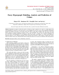 Fuzzy Hypergraph Modeling, Analysis and Prediction of Crimes