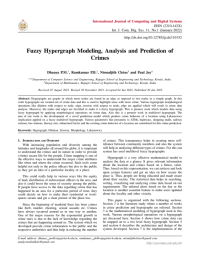 Fuzzy Hypergraph Modeling, Analysis and Prediction of Crimes