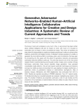 Generative Adversarial Networks–Enabled Human–Artificial Intelligence Collaborative Applications for Creative and Design Industries: A Systematic Review of Current Approaches and Trends