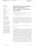 Imagining the city in lockdown: Place in the COVID-19 self-recordings of the Lothian Diary Project