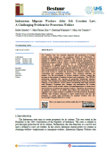 Indonesian Migrant Workers After Job Creation Law:                                          A Challenging Problem for Protection Welfare