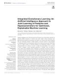 Integrated Evolutionary Learning: An Artificial Intelligence Approach to Joint Learning of Features and Hyperparameters for Optimized, Explainable Machine Learning