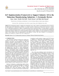 IoT Implementation Framework to Support Industry 4.0 in the Malaysian Manufacturing Industries: A Systematic Review