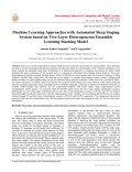 Machine Learning Approaches with Automated Sleep Staging System based on Two-Layer Heterogeneous Ensemble Learning Stacking Model