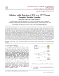Malicious traffic Detection of DNS over HTTPS using Ensemble Machine Learning