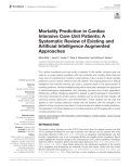 Mortality Prediction in Cardiac Intensive Care Unit Patients: A Systematic Review of Existing and Artificial Intelligence Augmented Approaches