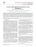 Network Traffic Analysis as a Strategy for Cache Management
