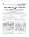 Predictive Approach To The Degree Of Business Process Change