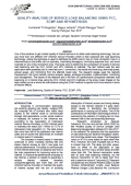 QUALITY ANALYSIS OF SERVICE LOAD BALANCING USING PCC, ECMP AND NTH METHODS
