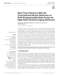 Real-Time Inference With 2D Convolutional Neural Networks on Field Programmable Gate Arrays for High-Rate Particle Imaging Detectors