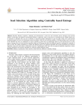 Seed Selection Algorithm using Centrality based Entropy