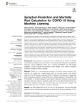 Symptom Prediction and Mortality Risk Calculation for COVID-19 Using Machine Learning