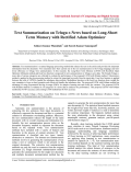 Text Summarization on Telugu e-News based on Long-Short Term Memory with Rectified Adam Optimizer