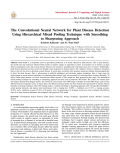 The Convolutional Neural Network for Plant Disease Detection Using Hierarchical Mixed Pooling Technique with Smoothing to Sharpening Approach