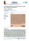 The Legal Policy of Criminal Justice Bureaucracy Cybercrime