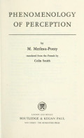 The Phenomenology of Perception