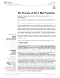 The Promise of AI for DILI Prediction