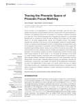 Tracing the Phonetic Space of Prosodic Focus Marking