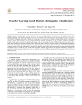Transfer Learning based Diabetic Retinopathy Classification