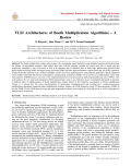 VLSI Architectures of Booth Multiplication Algorithms – A Review